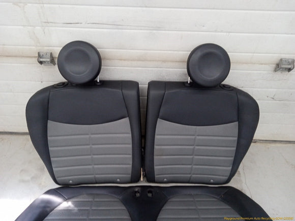 Fiat 500 Set Of Complete Rear Seats
