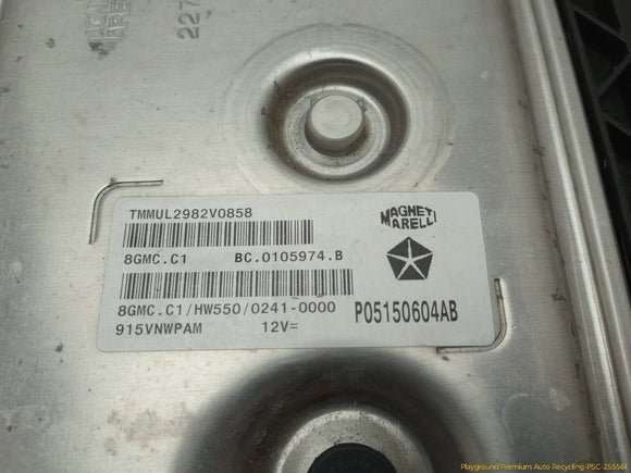 Fiat 500 Engine Control Module