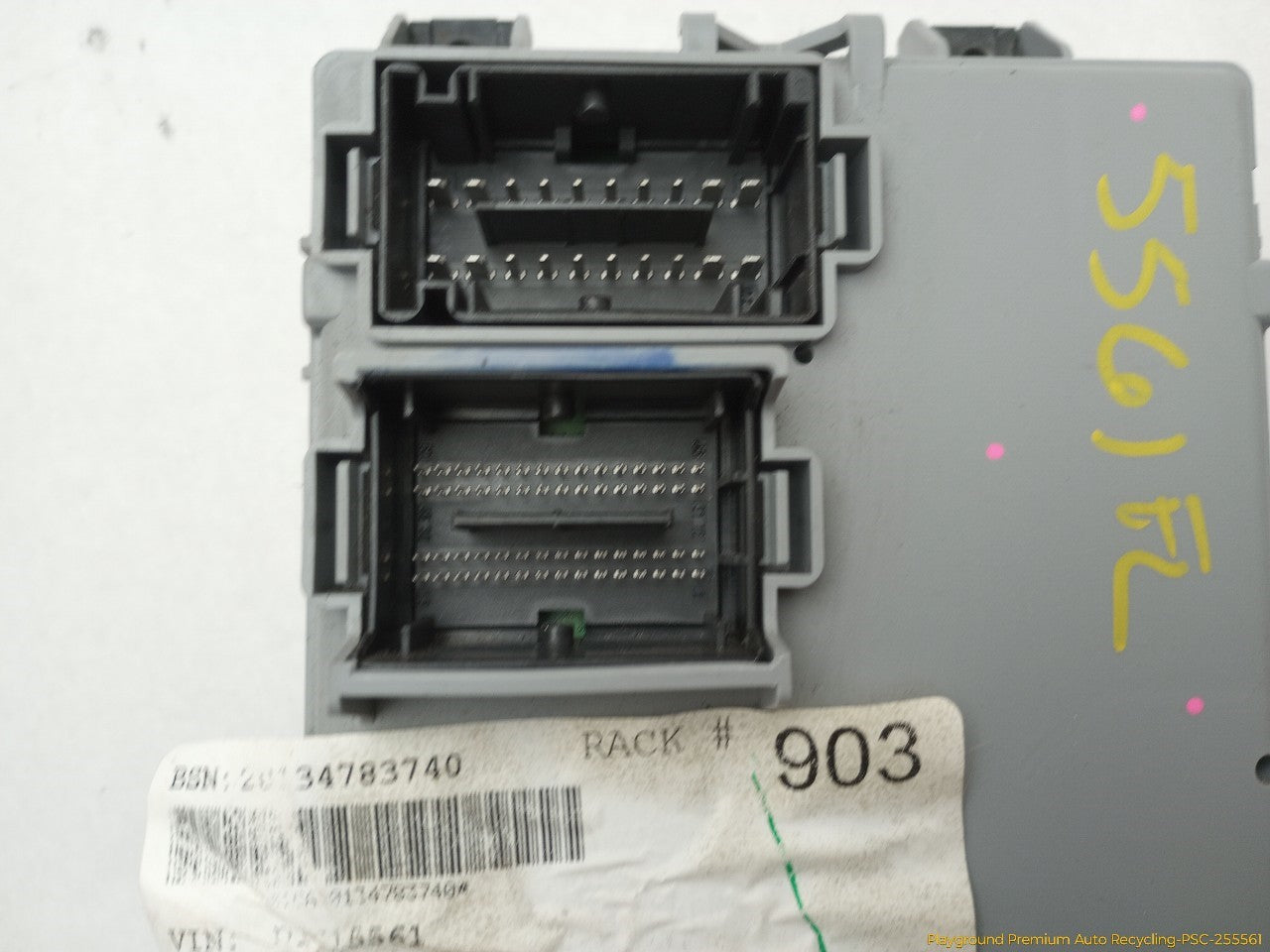 Fiat 500 Body Control Module Fuse Box