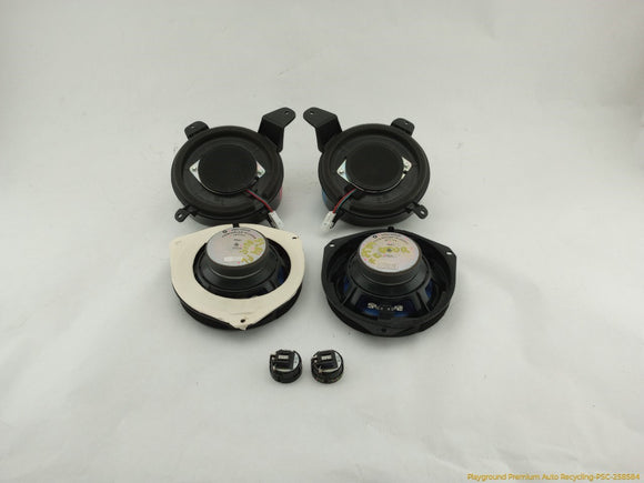 Fiat 500 Set Of 6 Audio Speakers