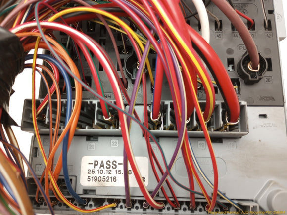 Fiat 500 Engine Fuse Box