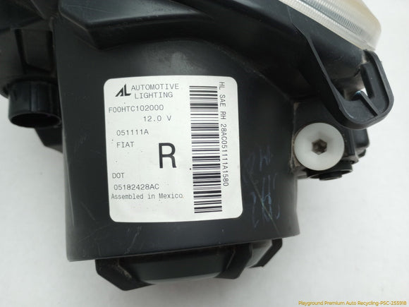 Fiat 500 Passenger Right Head Lamp