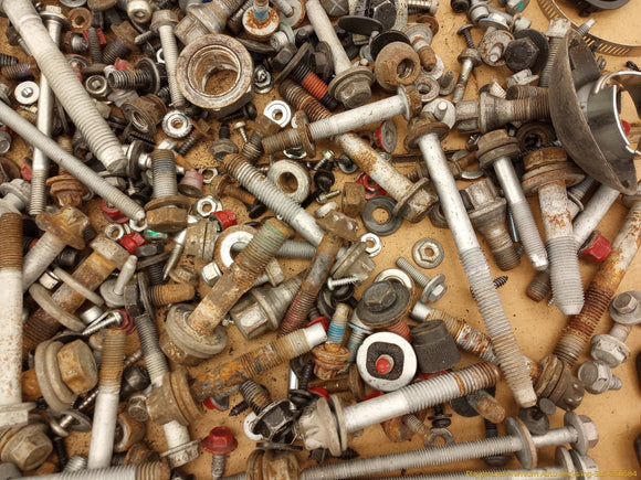 Fiat 500 Dismantling Hardware Fasteners Bolts Nuts