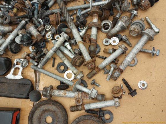 Fiat 500 Dismantling Hardware Fasteners Bolts Nuts