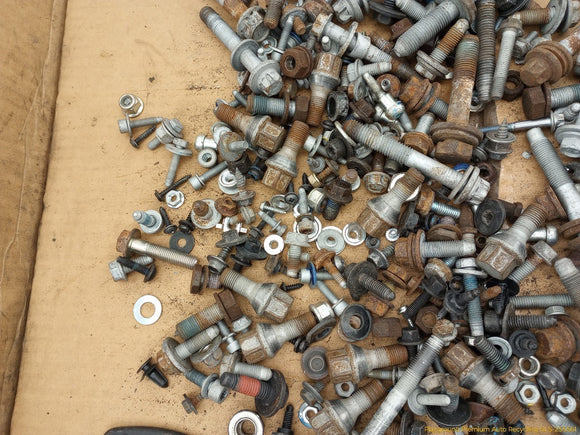 Fiat 500 Dismantling Hardware Fasteners Bolts Nuts