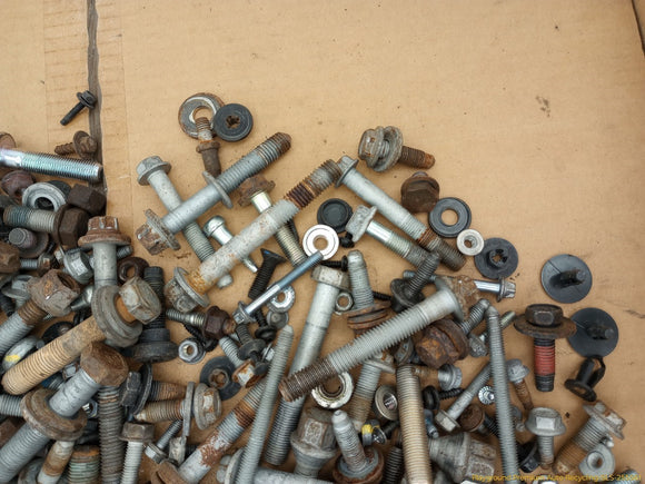 Fiat 500 Dismantling Hardware Fasteners Bolts Nuts