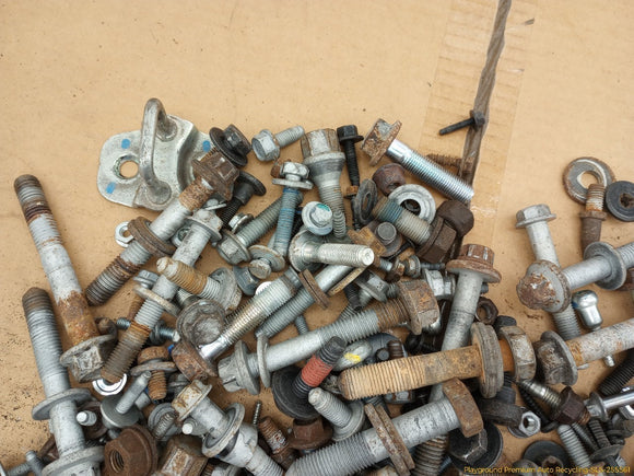 Fiat 500 Dismantling Hardware Fasteners Bolts Nuts