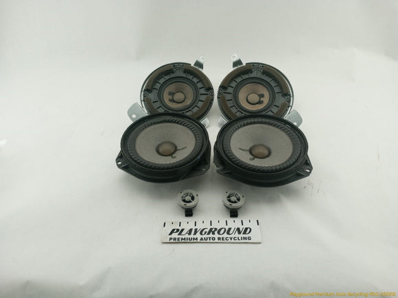 Fiat 500 Set Of 6 Audio Speakers