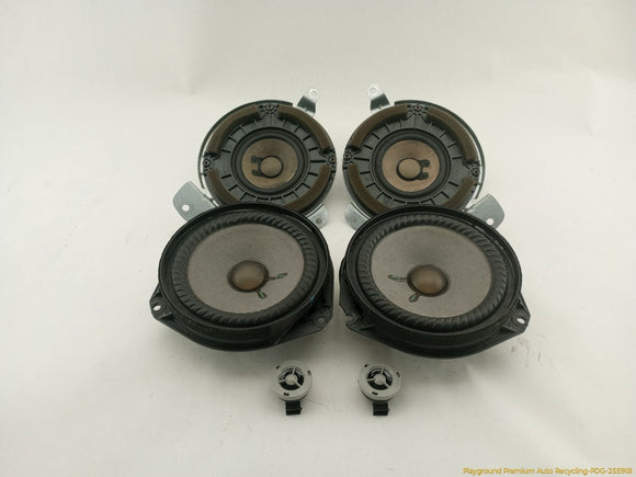 Fiat 500 Set Of 6 Audio Speakers