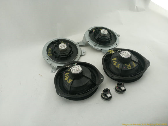 Fiat 500 Set Of 6 Audio Speakers