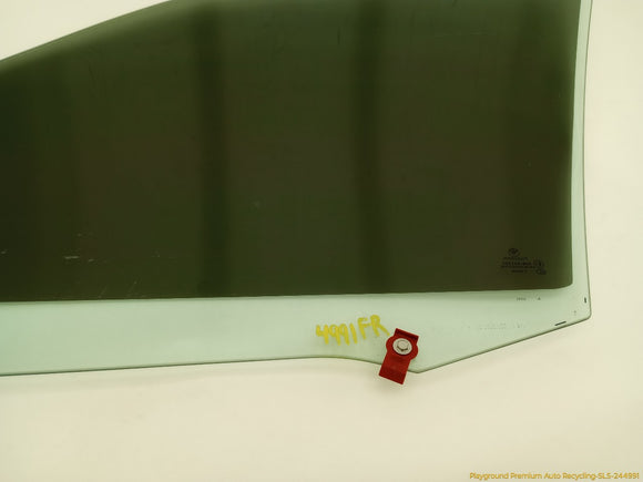 BMW 330XI Passenger Right Front Door Window Glass