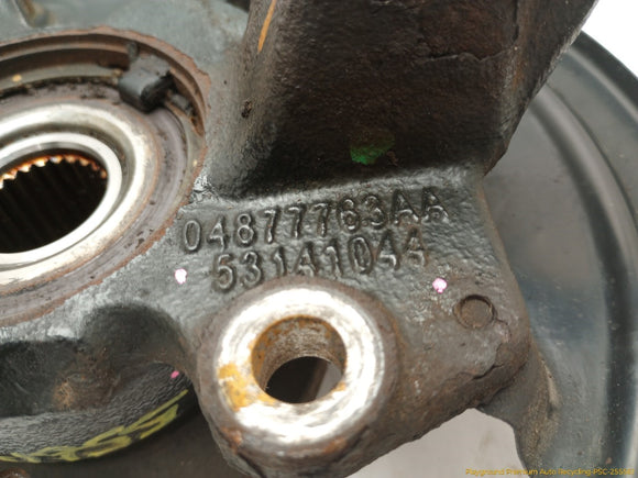 Fiat 500 Driver Left Front Spindle Knuckle Hub