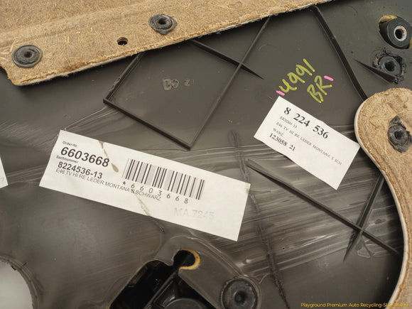 BMW 330XI Passenger Right Rear Door Trim