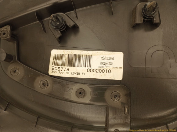 Hummer H3 Passenger Right Front Door Trim