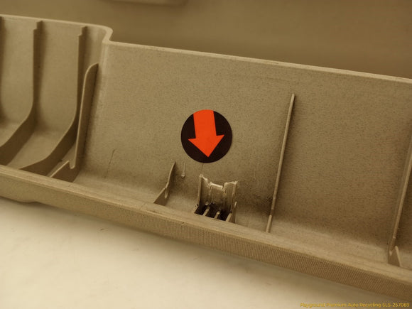 Hummer H3 Upper Trunk Lid Trim