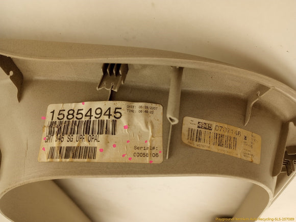 Hummer H3 Upper Trunk Lid Trim