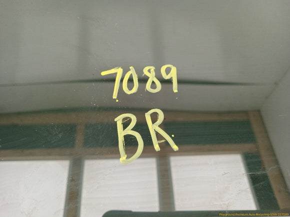 Hummer H3 Passenger Right Rear Door Window Glass