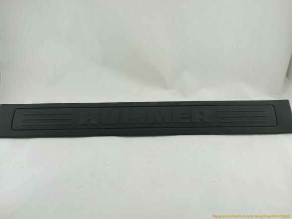 Hummer H3 Trunk Sill Scuff Plate Trim