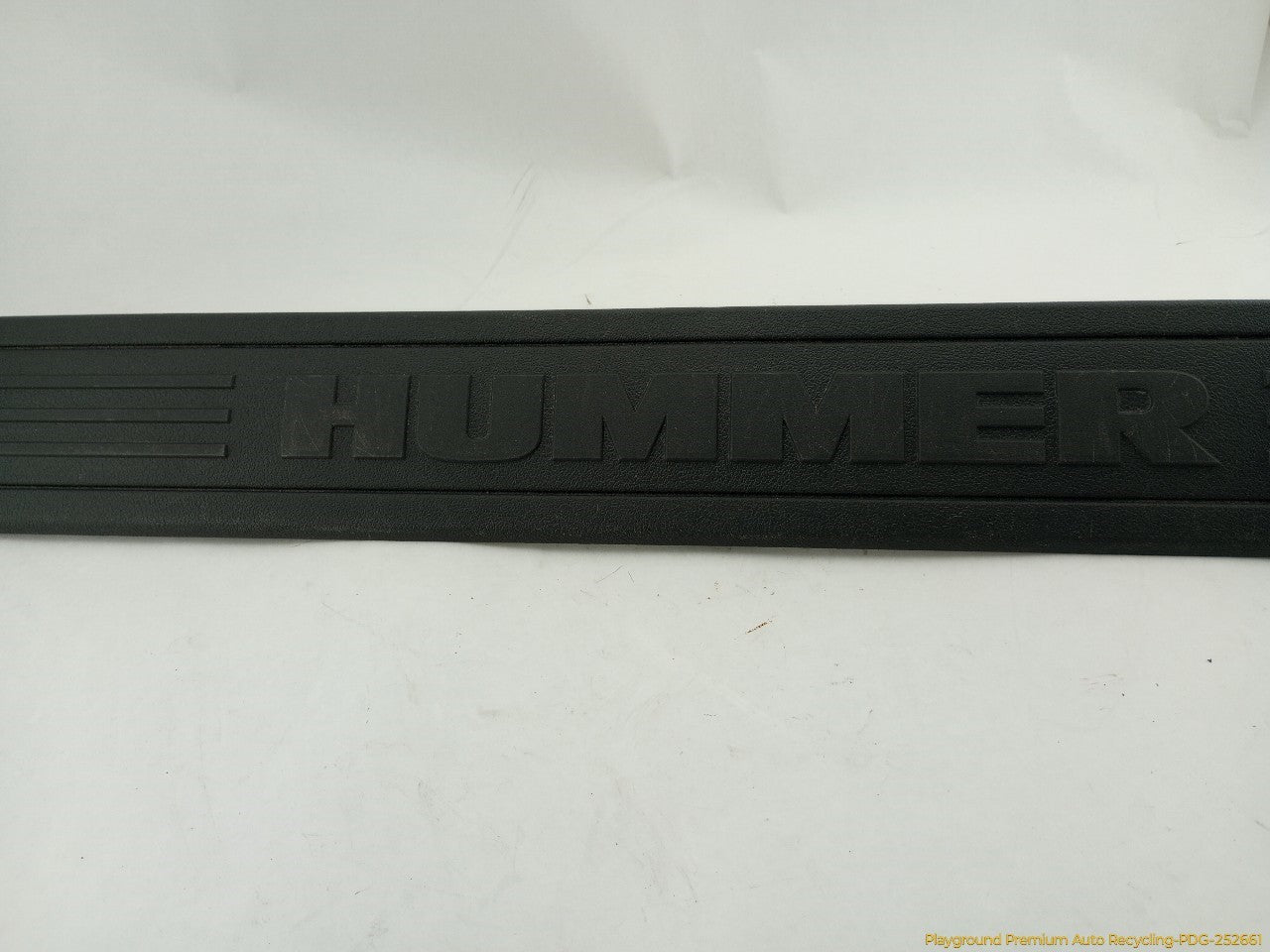 Hummer H3 Trunk Sill Scuff Plate Trim