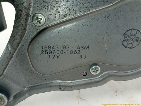 Hummer H3 Rear Wiper Motor