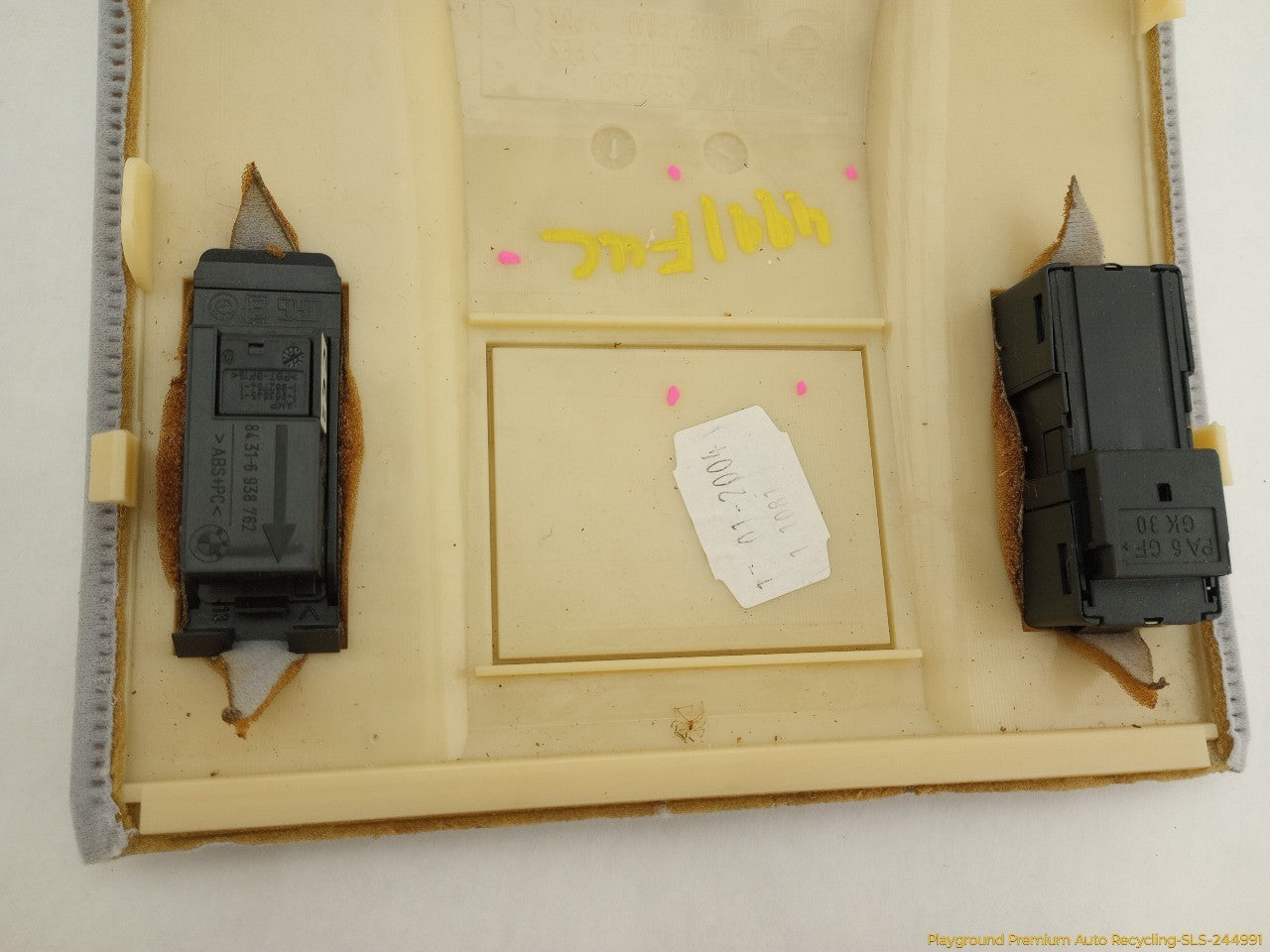BMW 330XI Set Of 5 Dome Lights & Sunroof Control Switch