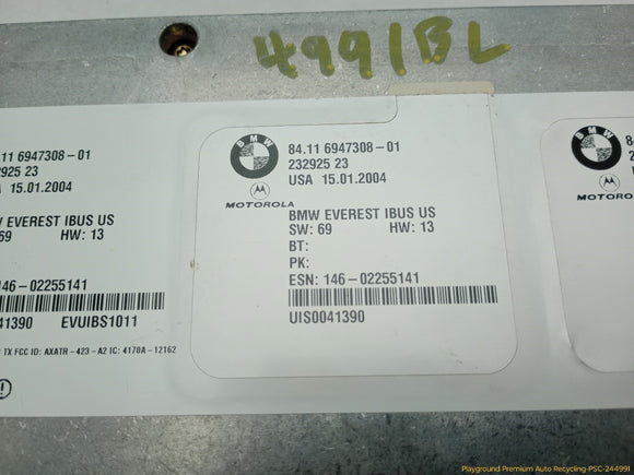 BMW 330XI Bluetooth Telematics Control Module