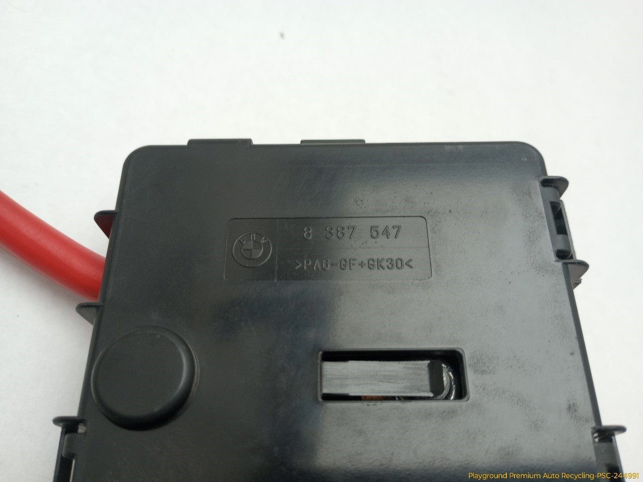 BMW 330XI Battery Positive Cable Fuse Box
