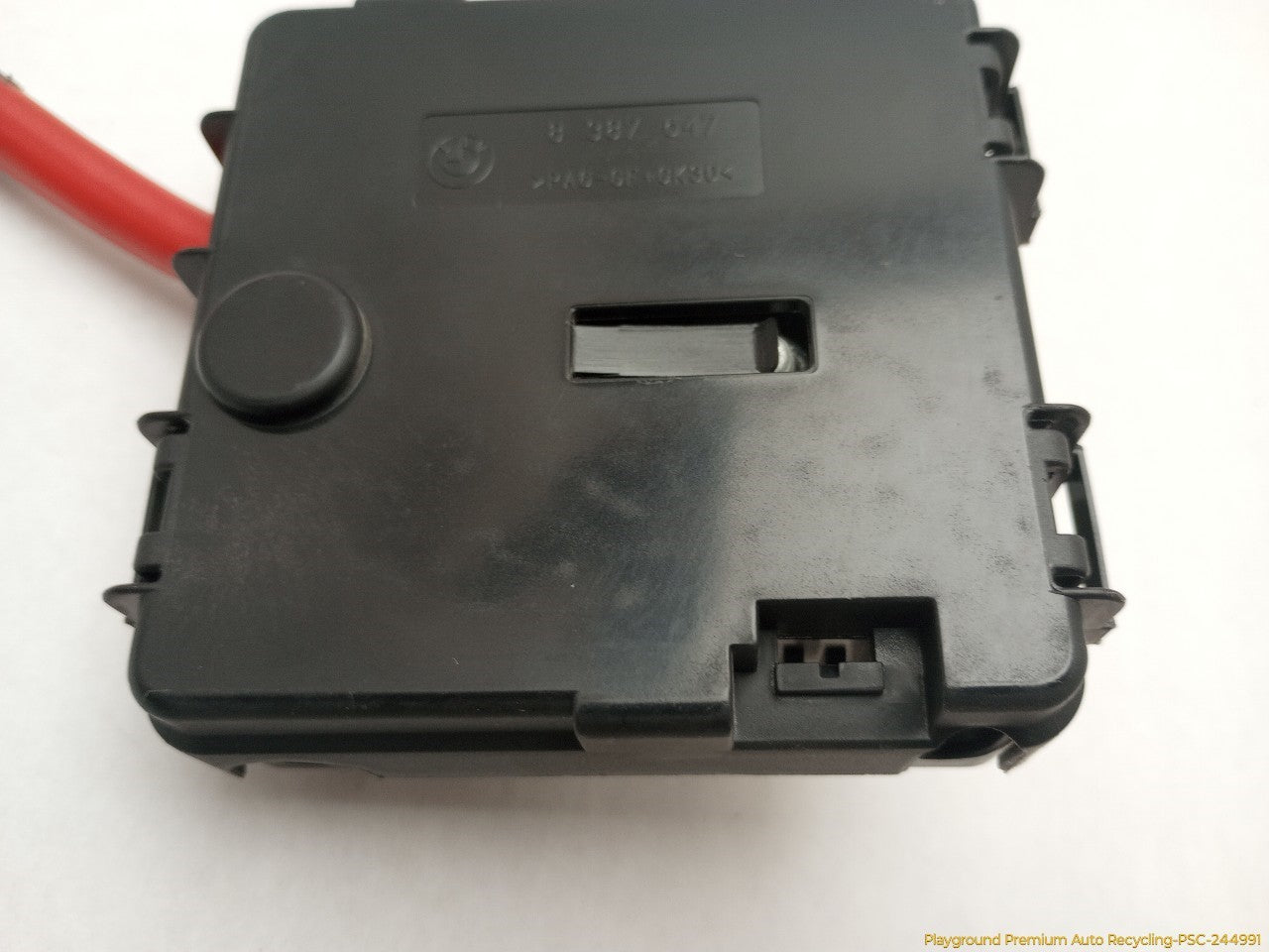 BMW 330XI Battery Positive Cable Fuse Box