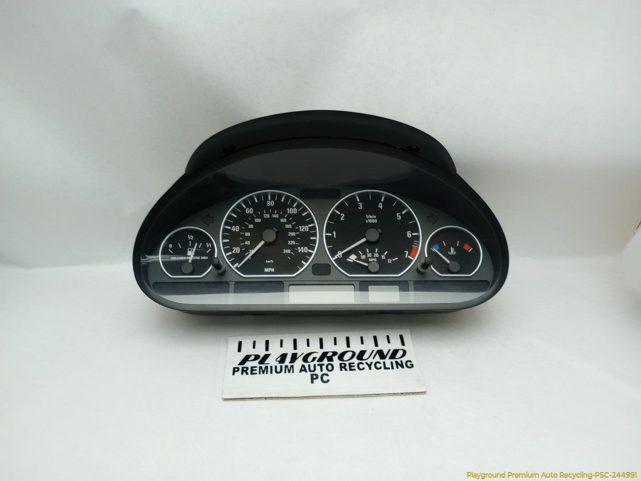 BMW 330XI Instrument Cluster Speedometer