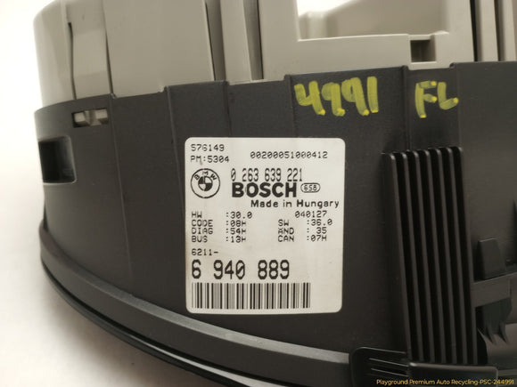 BMW 330XI Instrument Cluster Speedometer