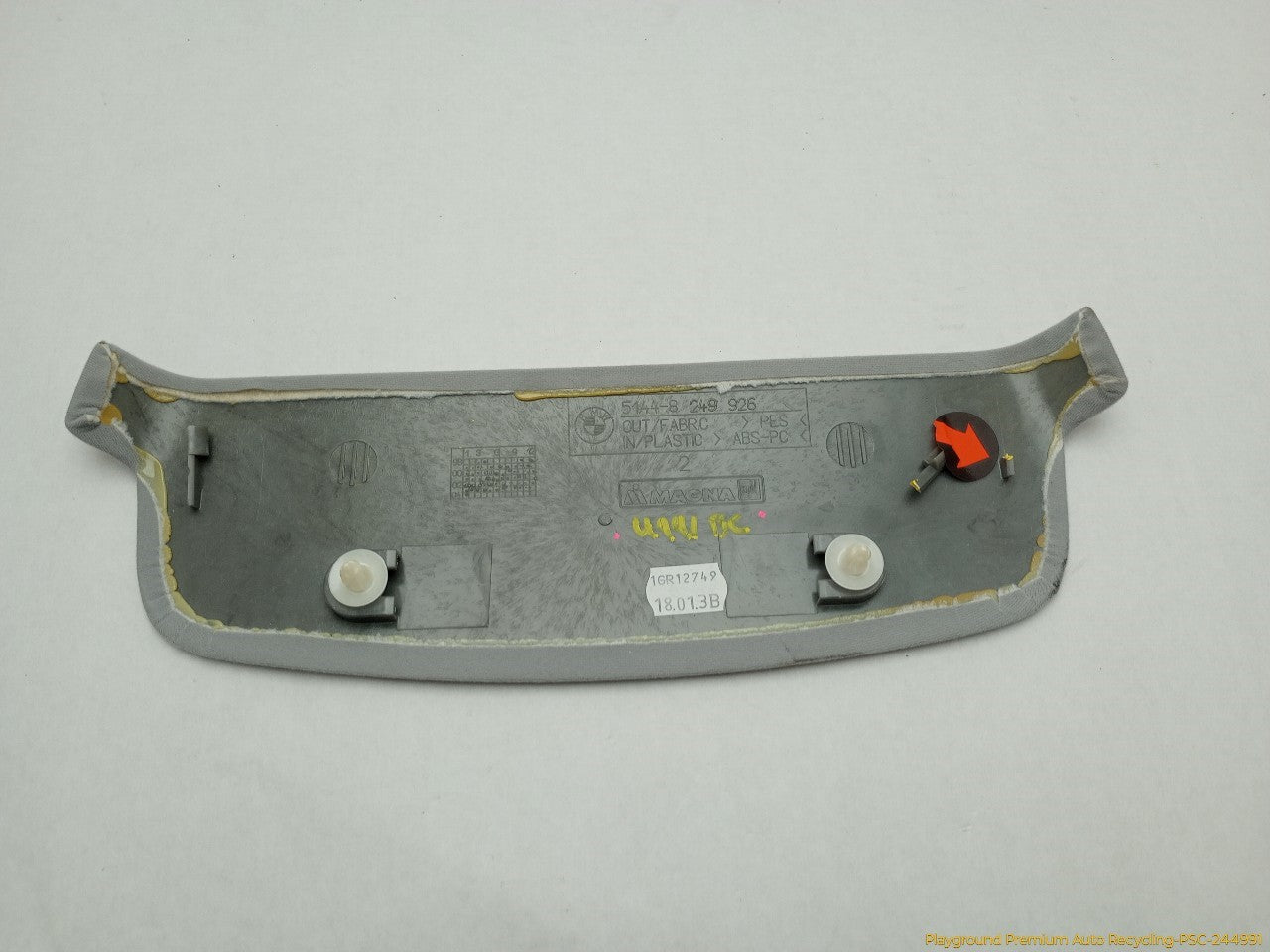 BMW 330XI Third Brake Light Trim Cover - 0