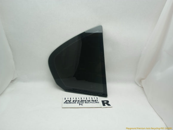 BMW 330XI Passenger Right Rear Door Vent Window Glass