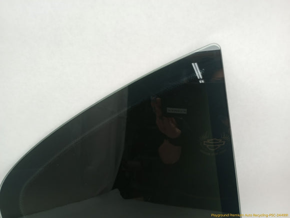 BMW 330XI Passenger Right Rear Door Vent Window Glass