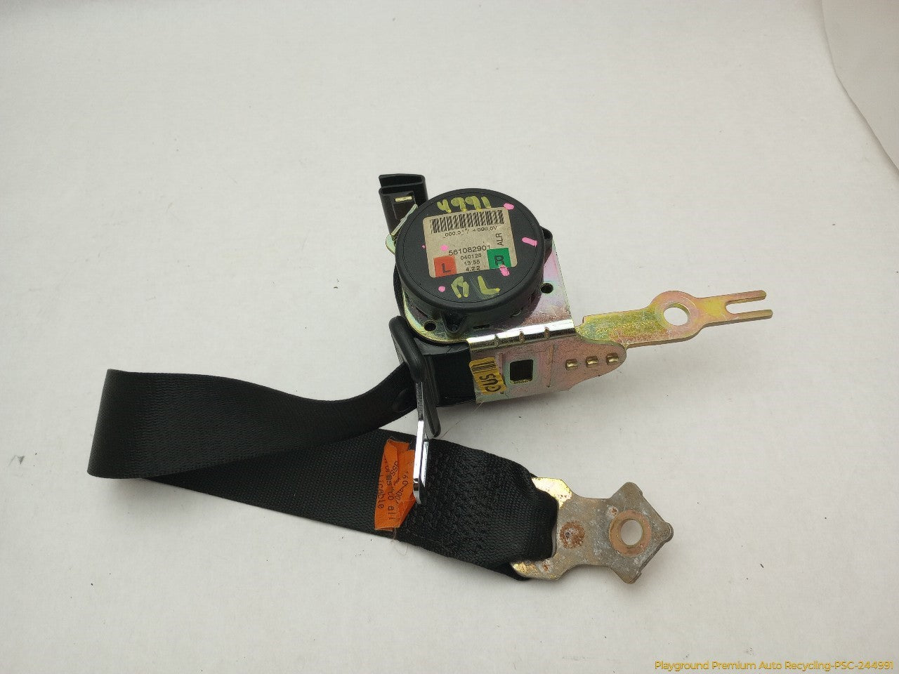 BMW 330XI Set Of 3 Rear Seat Belt Retractors