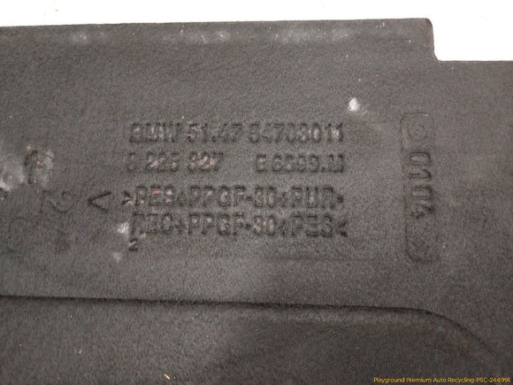 BMW 330XI Trunk Spare Tire Cover