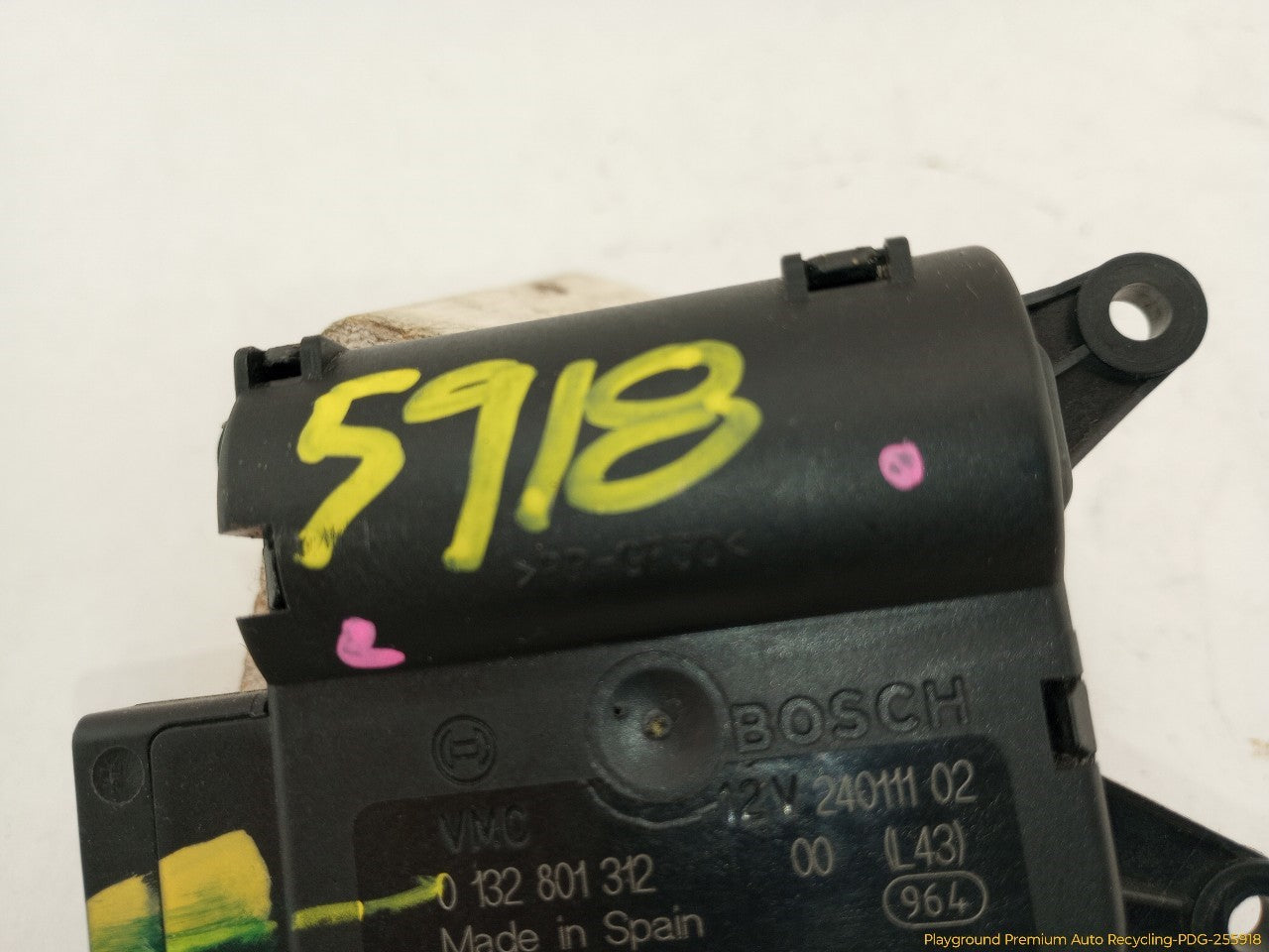 Fiat 500 Center Dash Air Vent Flap Actuator