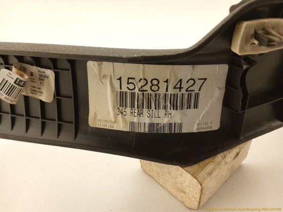 Hummer H3 Pair Of Rear Door Sill Scuff Plate Trim