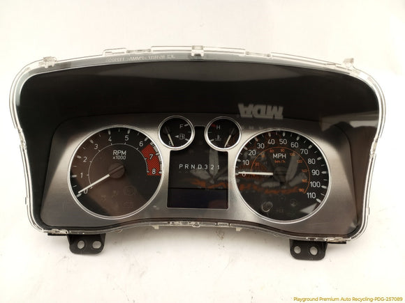 Hummer H3 Instrument Cluster Speedometer