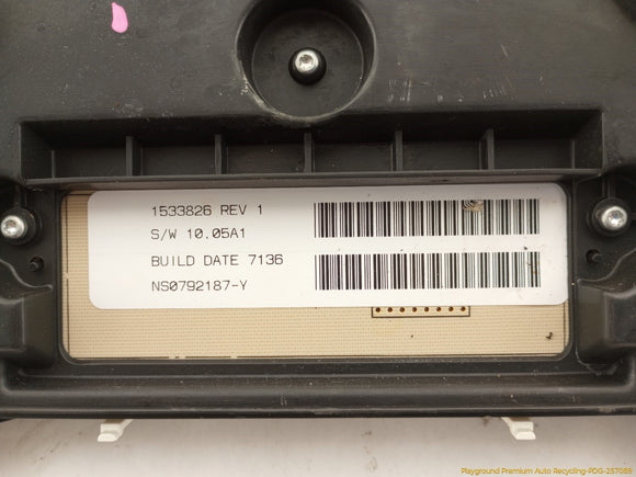 Hummer H3 Instrument Cluster Speedometer