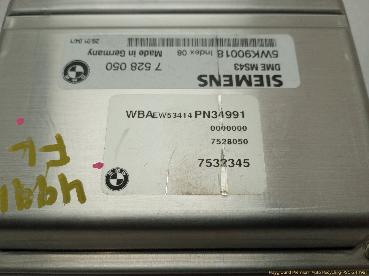 BMW 330XI Engine Control Module