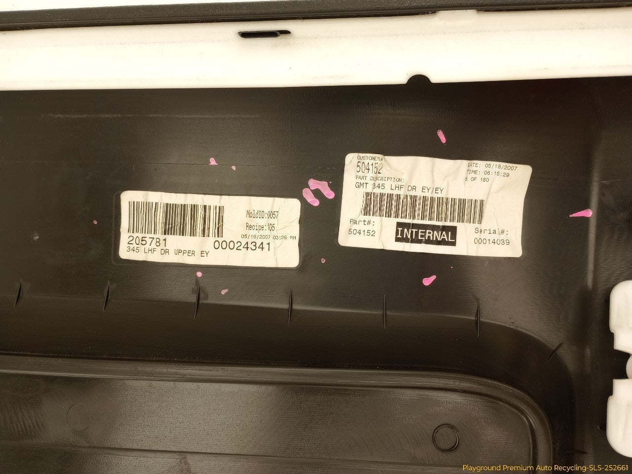 Hummer H3 Driver Left Front Door Trim