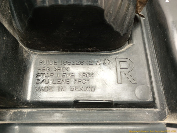 Hummer H3 Passenger Right Tail Lamp