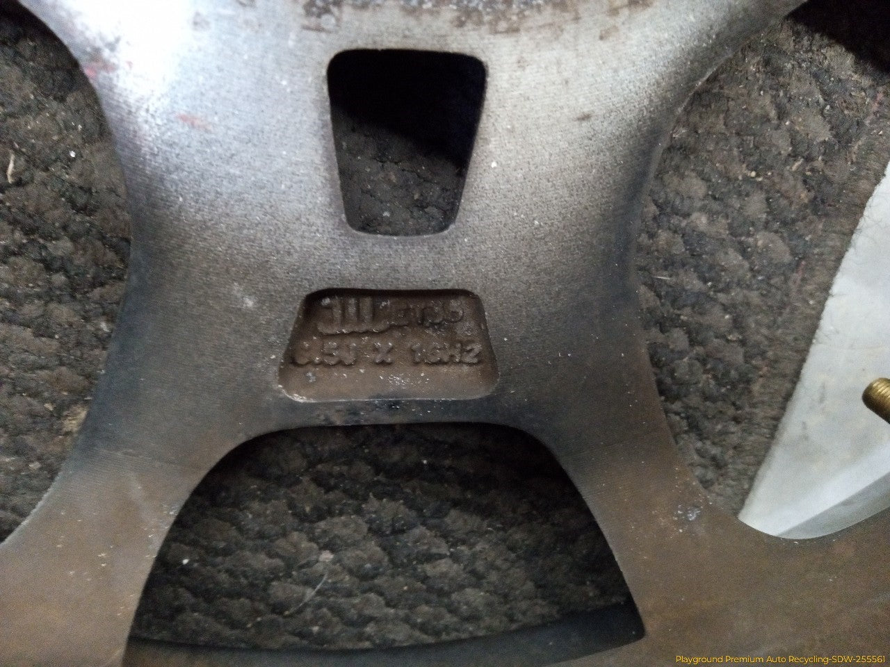 Fiat 500 Pair Of Alloy Rim Wheels 5 Double Spoke