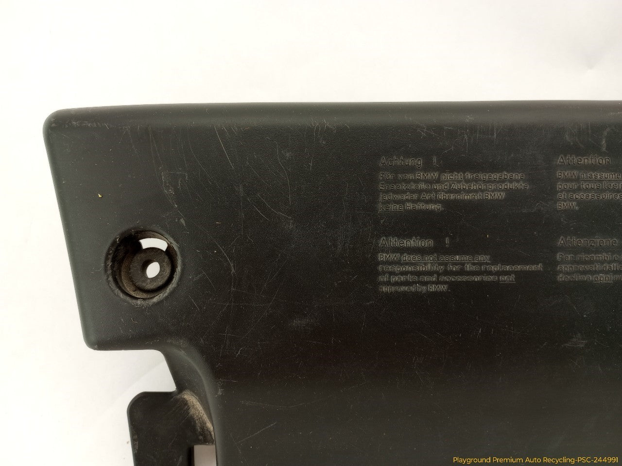 BMW 330XI Intake Manifold Air Inlet Duct Housing