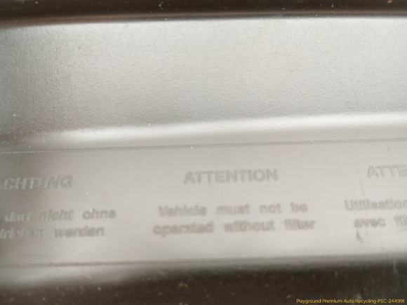 BMW 330XI Cabin Air Filter Housing Trim Panel
