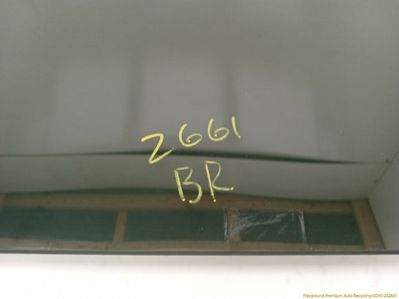 Hummer H3 Passenger Right Rear Door Window Glass