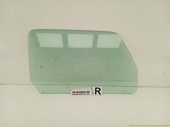 Hummer H3 Passenger Right Front Door Window Glass