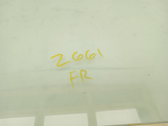 Hummer H3 Passenger Right Front Door Window Glass