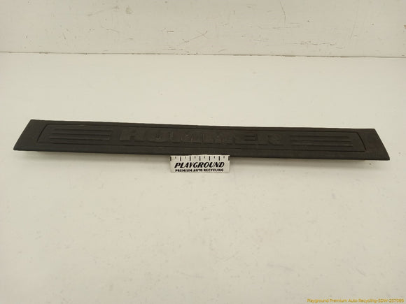 Hummer H3 Tailgate Door Sill Step Plate