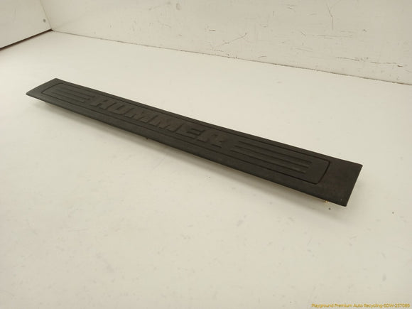 Hummer H3 Tailgate Door Sill Step Plate